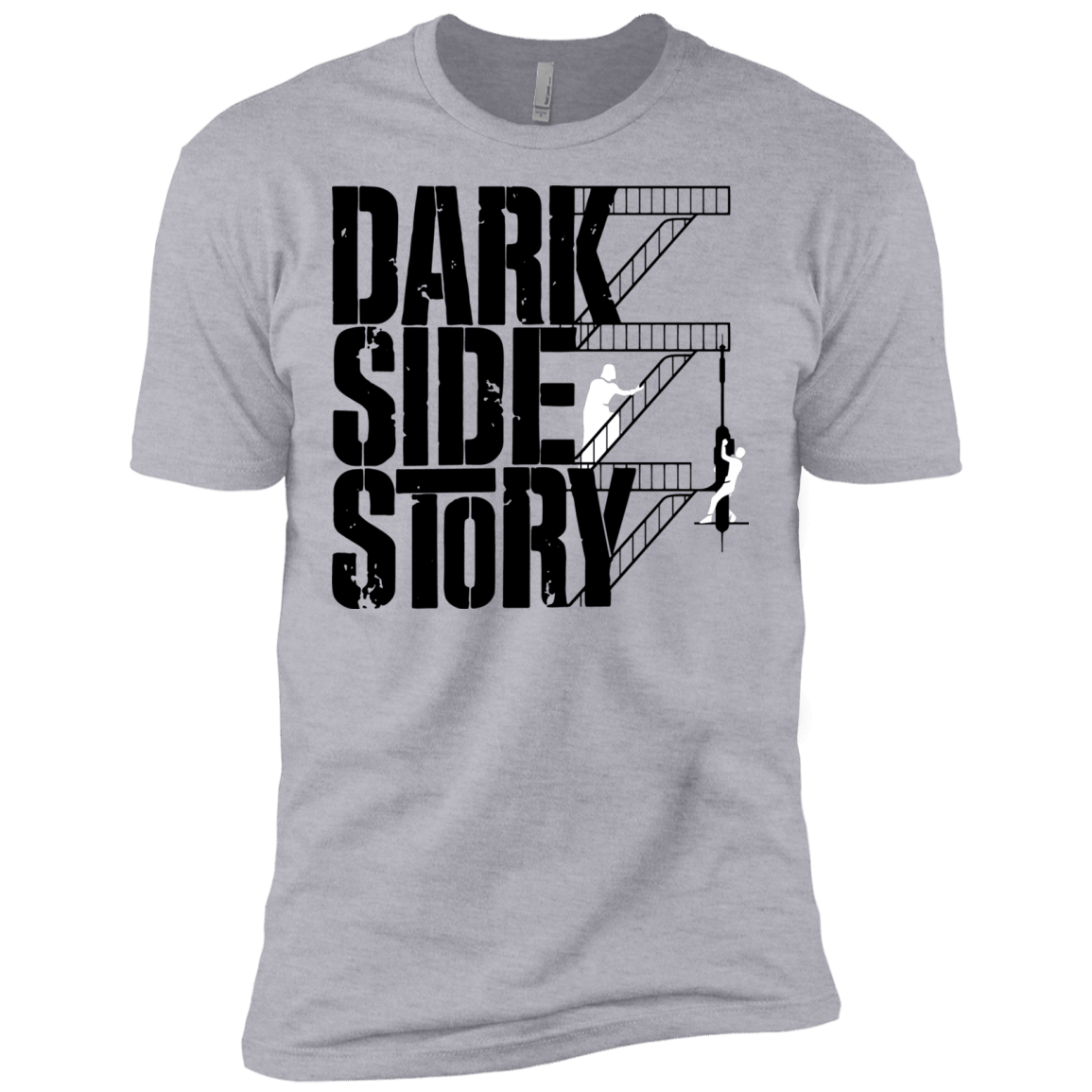 T-Shirts Heather Grey / X-Small DARKSIDE STORY Men's Premium T-Shirt