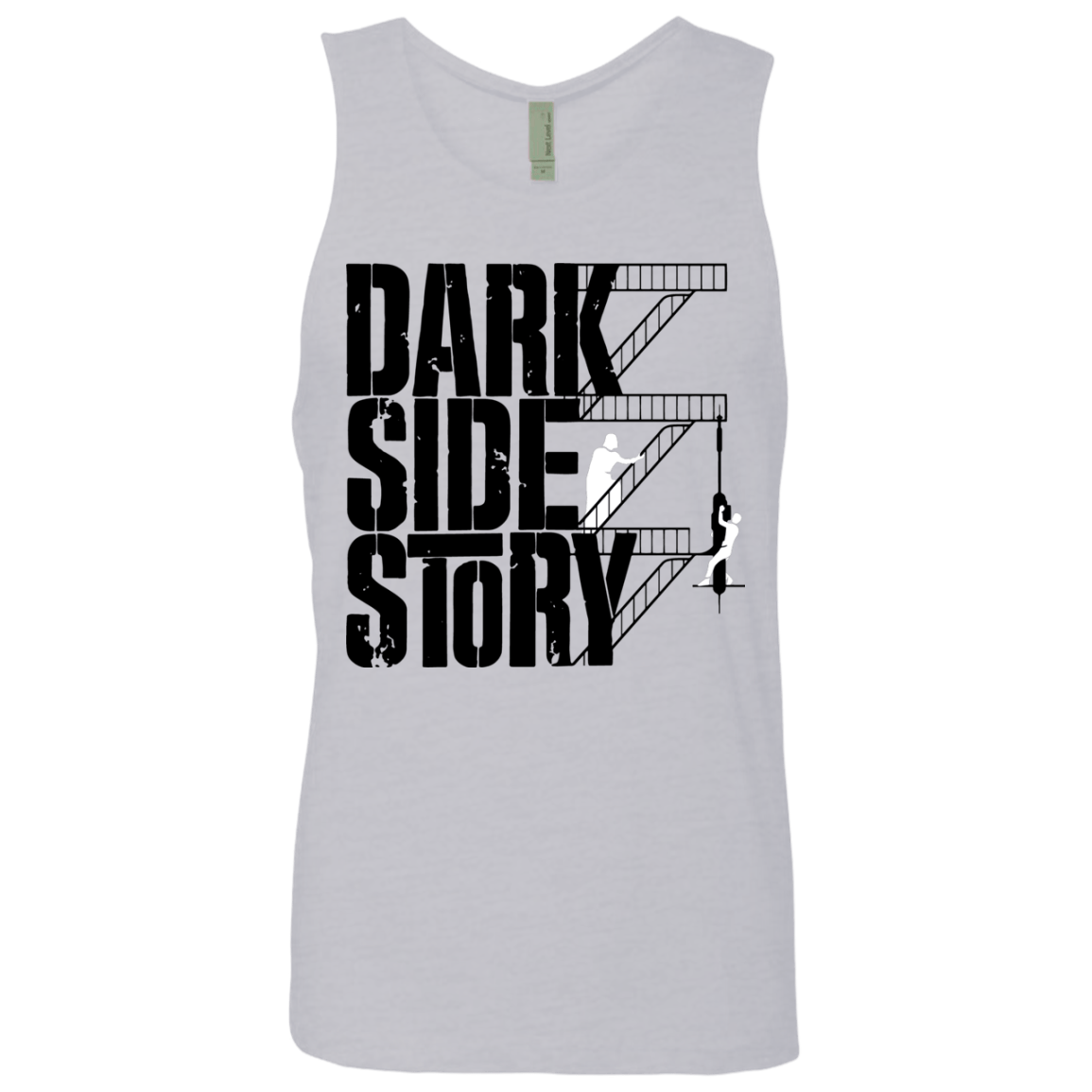 T-Shirts Heather Grey / Small DARKSIDE STORY Men's Premium Tank Top