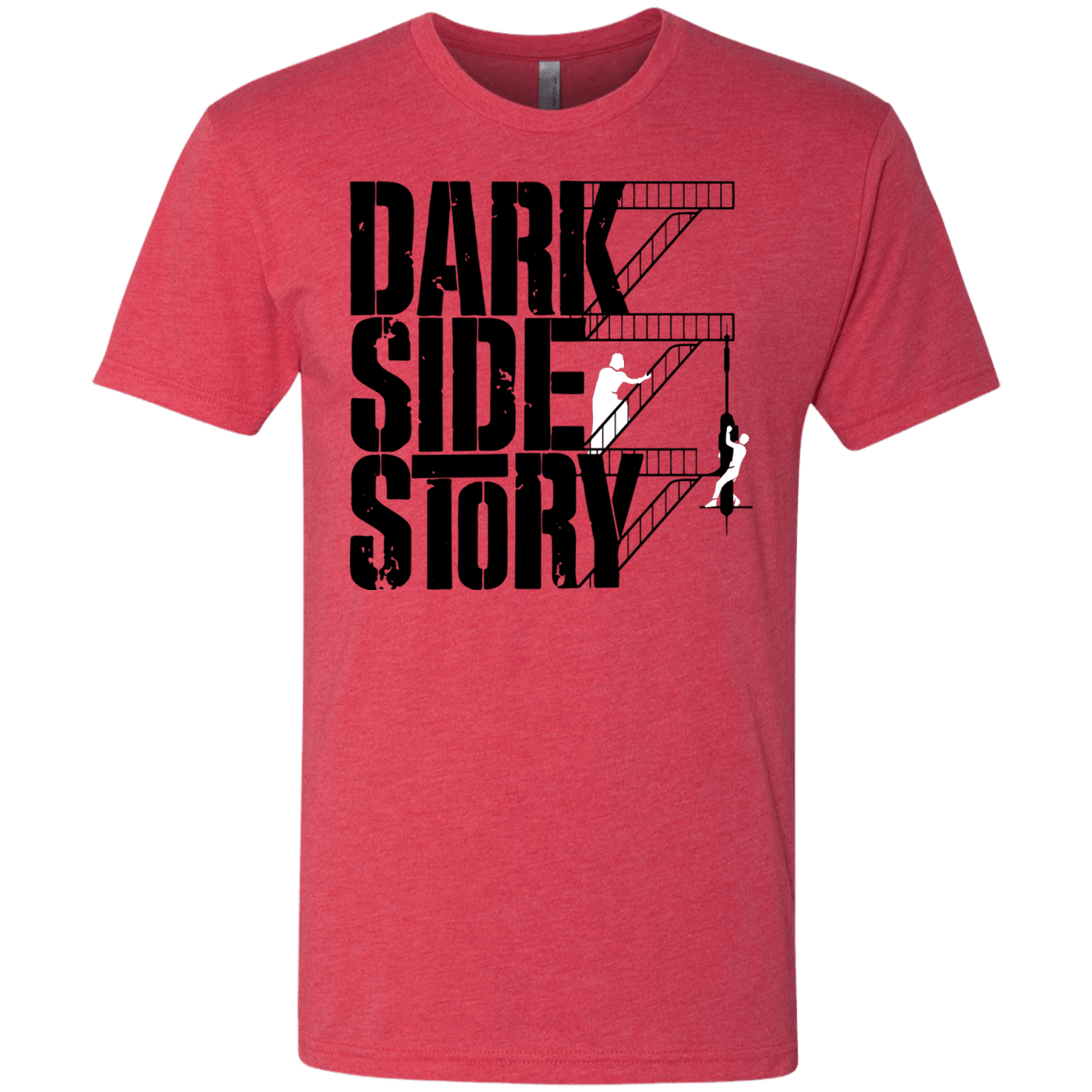 T-Shirts Vintage Red / Small DARKSIDE STORY Men's Triblend T-Shirt