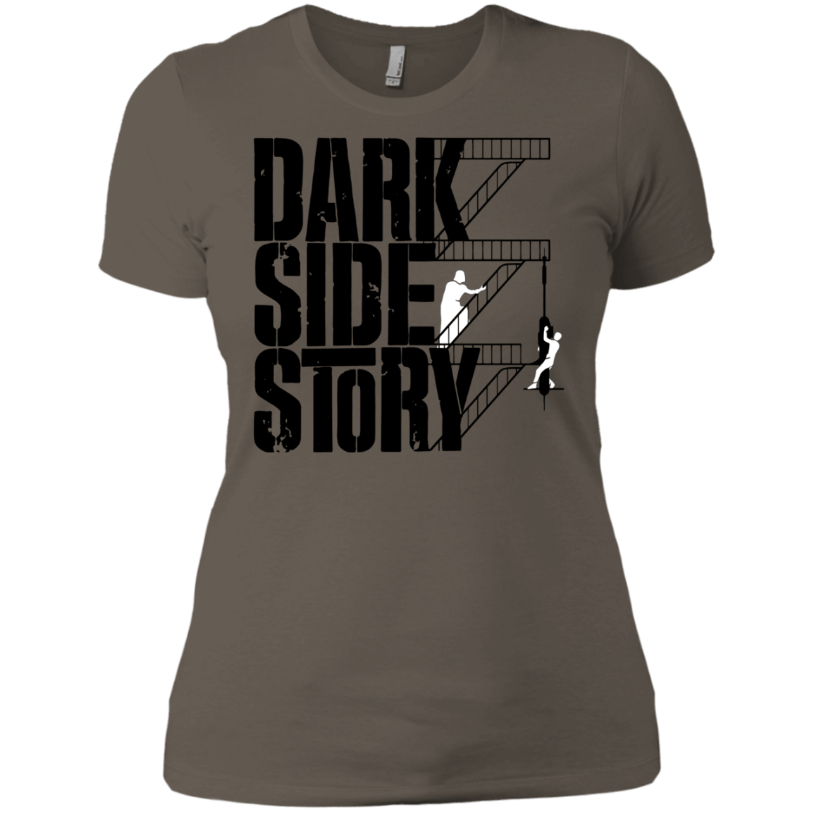 T-Shirts Warm Grey / X-Small DARKSIDE STORY Women's Premium T-Shirt