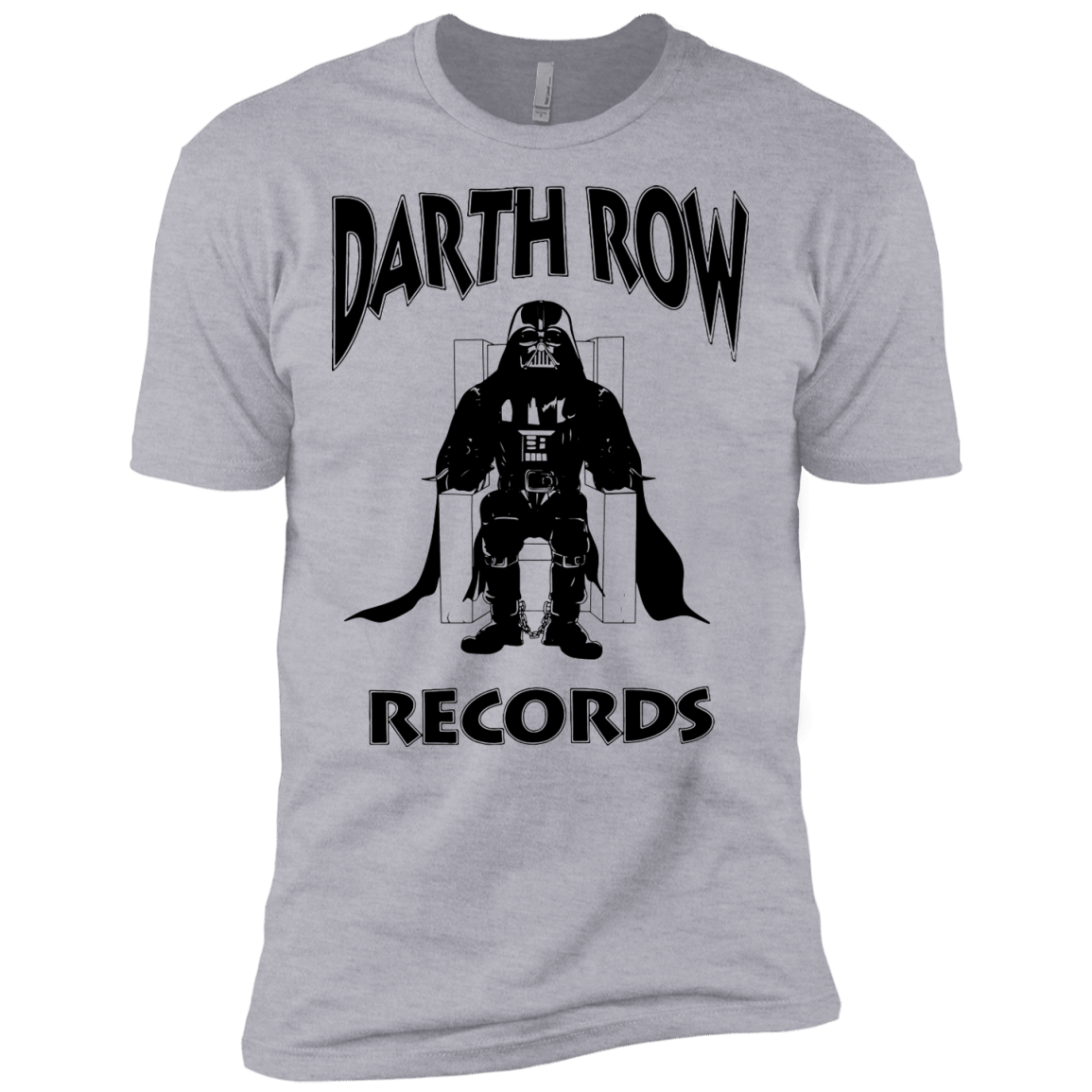 T-Shirts Heather Grey / X-Small Darth Row Records Men's Premium T-Shirt