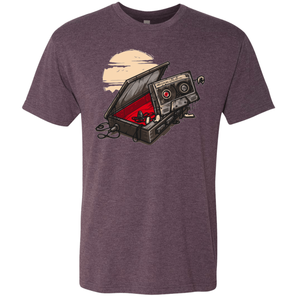 T-Shirts Vintage Purple / Small Dead Man Walkman Men's Triblend T-Shirt