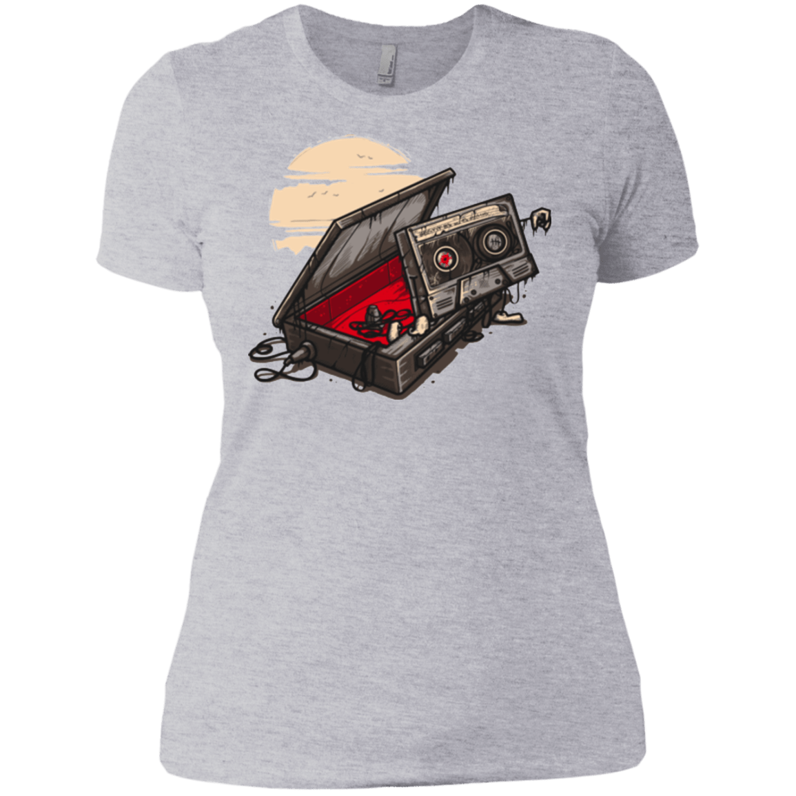 T-Shirts Heather Grey / X-Small Dead Man Walkman Women's Premium T-Shirt