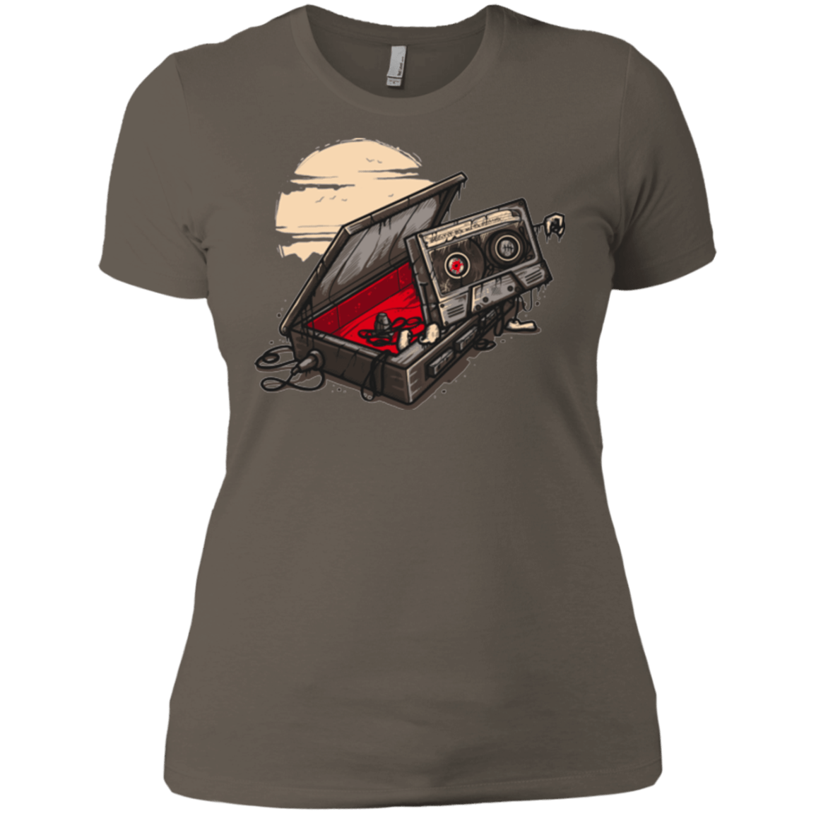 T-Shirts Warm Grey / X-Small Dead Man Walkman Women's Premium T-Shirt