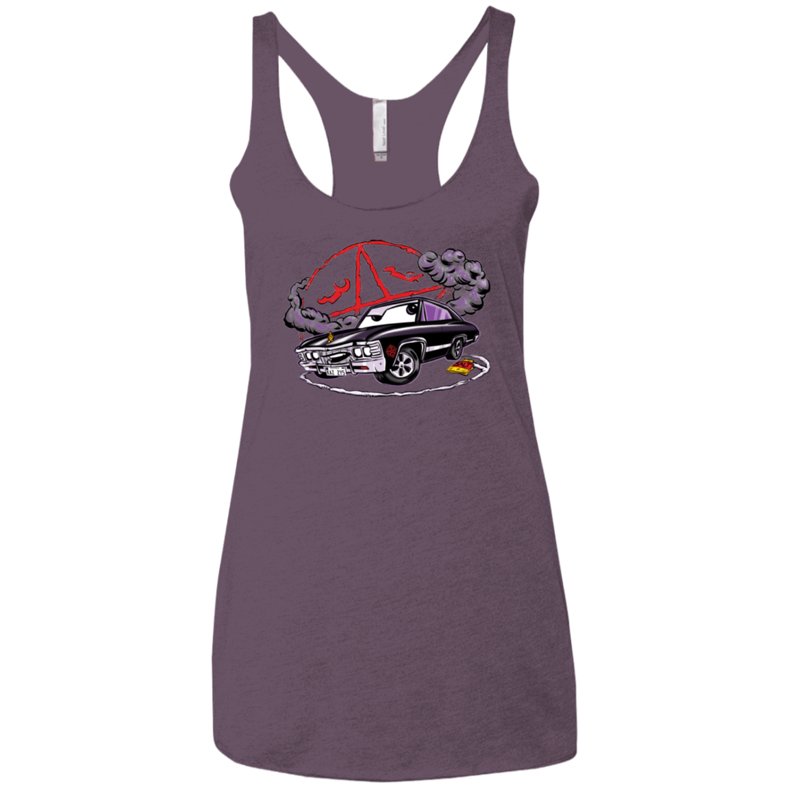 T-Shirts Vintage Purple / X-Small Deans Baby Women's Triblend Racerback Tank