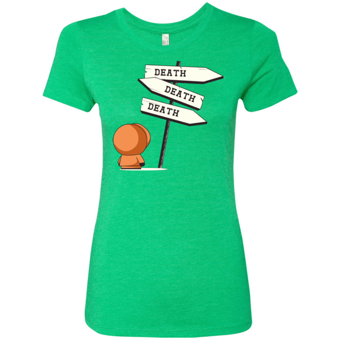 T-Shirts Envy / Small DEATH TINY Women's Triblend T-Shirt