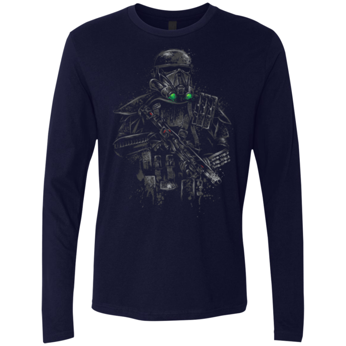 T-Shirts Midnight Navy / Small Death Trooper Men's Premium Long Sleeve