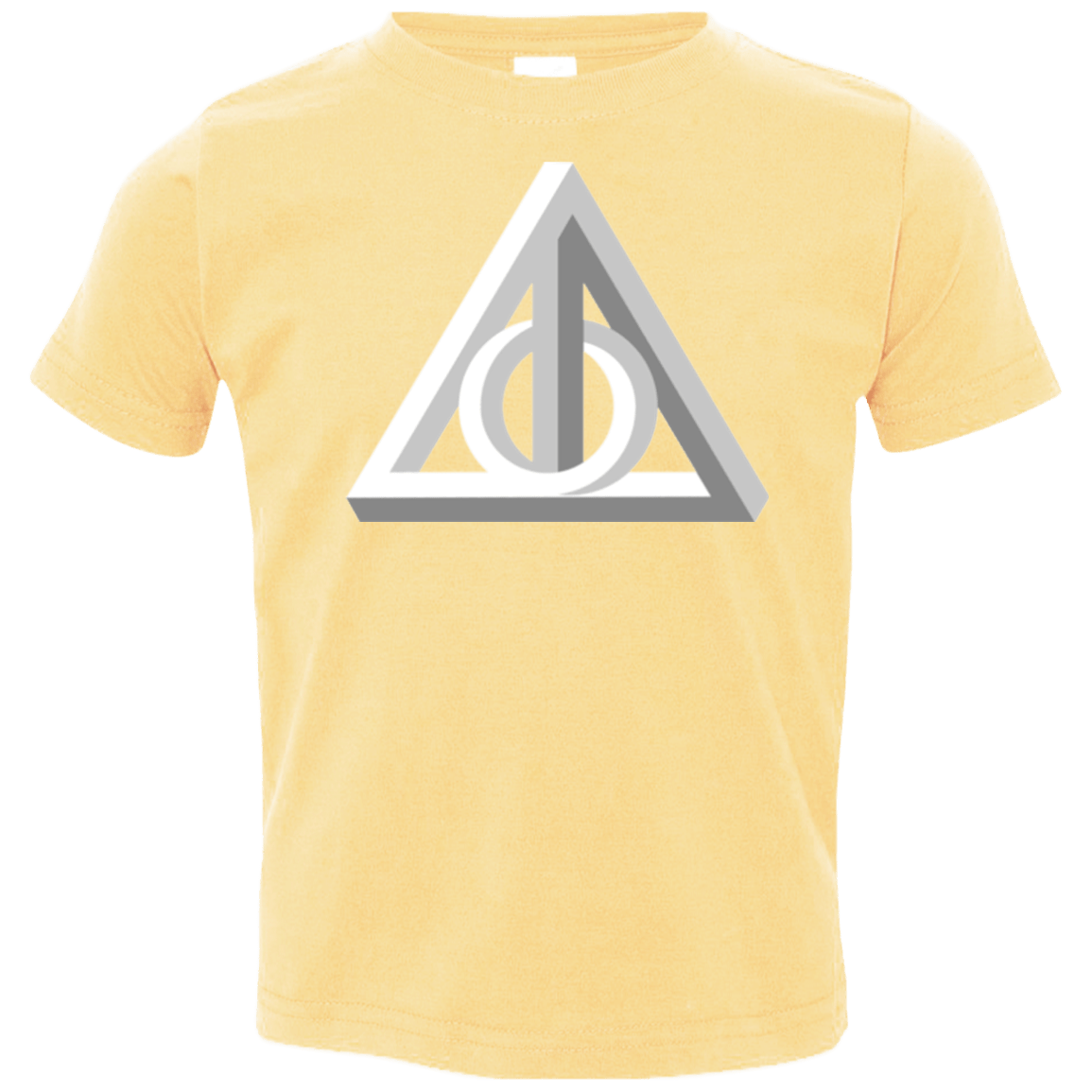 T-Shirts Butter / 2T Deathly Impossible Hallows Toddler Premium T-Shirt