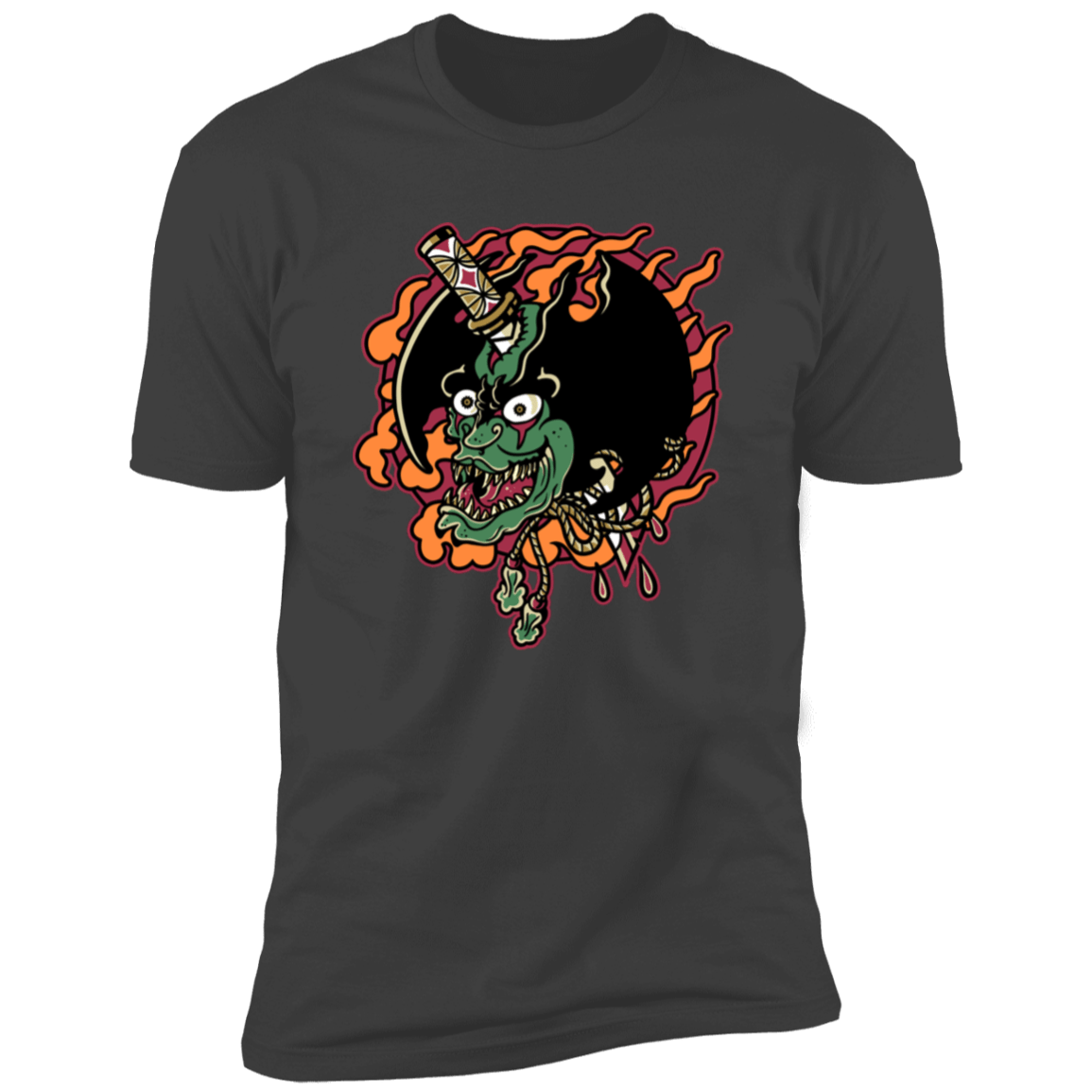 T-Shirts Heavy Metal / S Debiruman Tatu Men's Premium T-Shirt