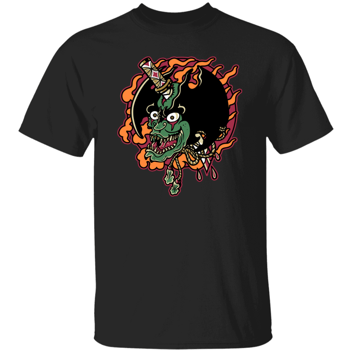 T-Shirts Black / S Debiruman Tatu T-Shirt