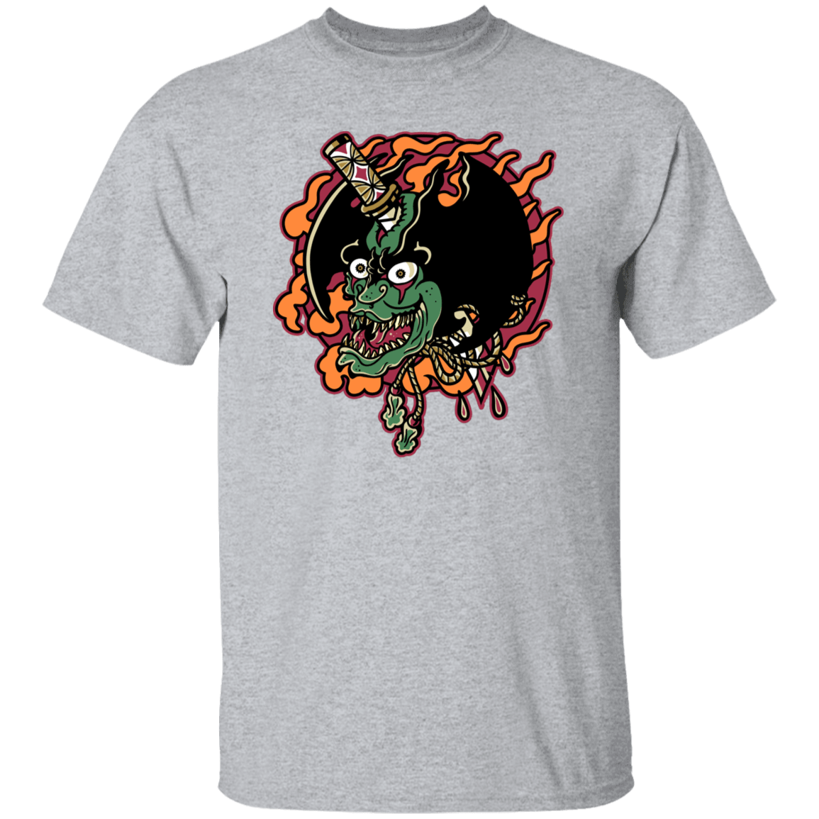 T-Shirts Sport Grey / S Debiruman Tatu T-Shirt