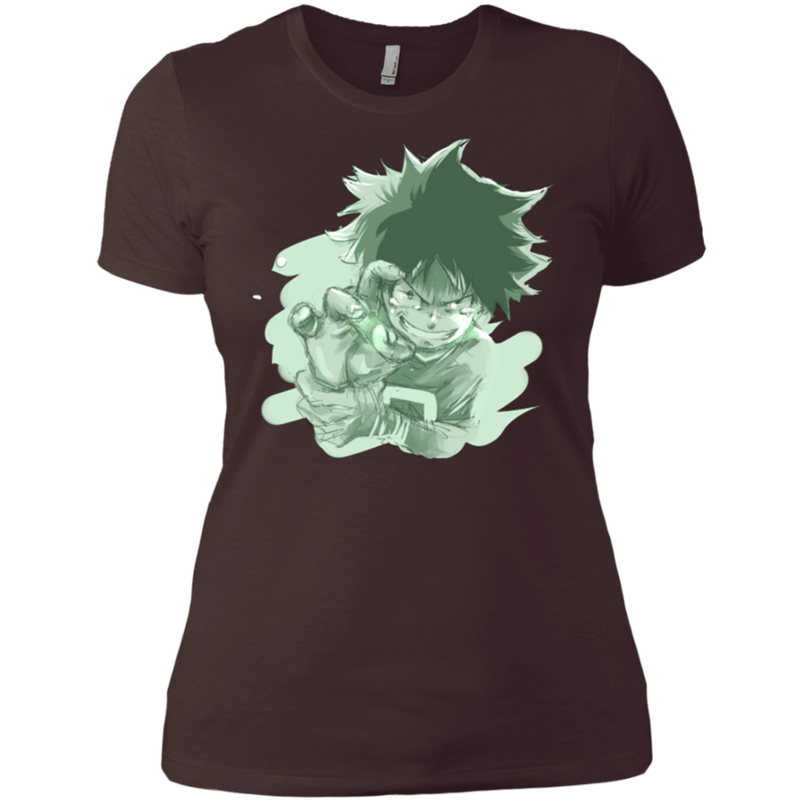 T-Shirts Dark Chocolate / X-Small Deku Sketch Women's Premium T-Shirt