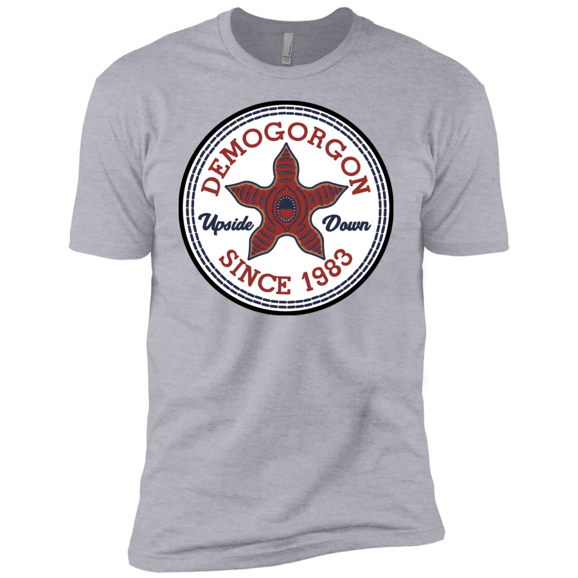 T-Shirts Heather Grey / YXS Demogorgon Boys Premium T-Shirt