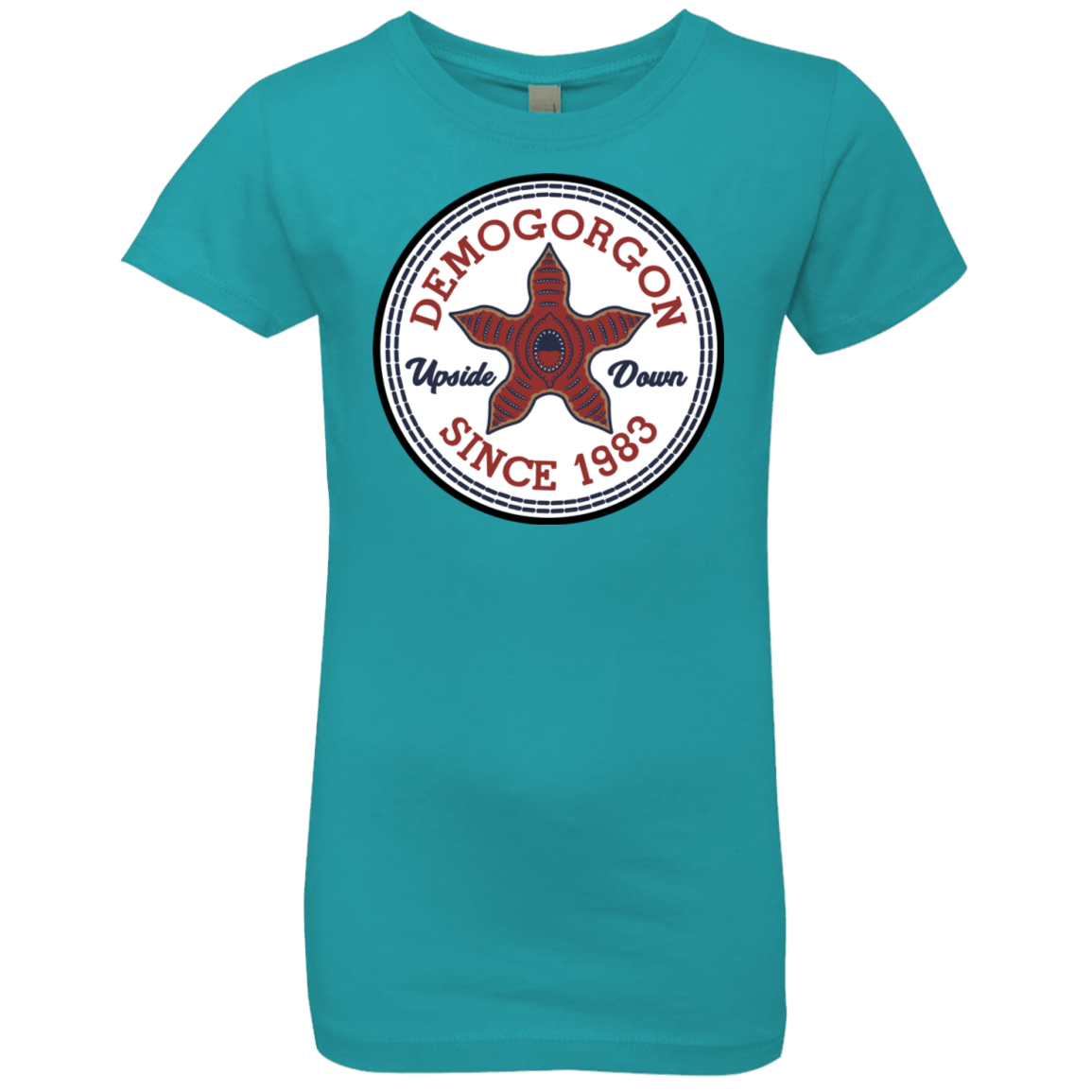 T-Shirts Tahiti Blue / YXS Demogorgon Girls Premium T-Shirt