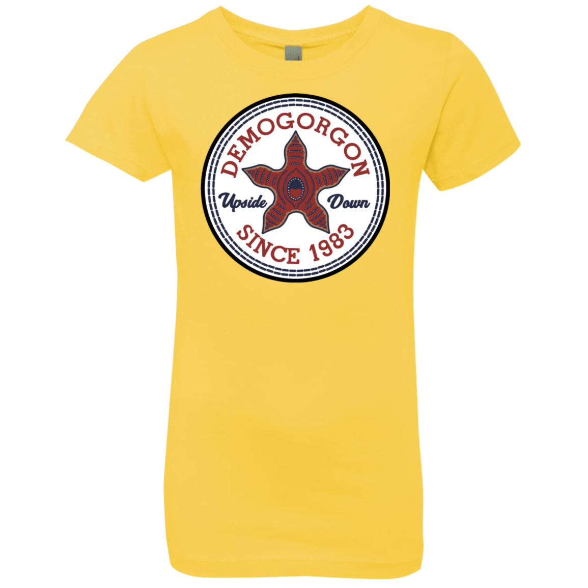 T-Shirts Vibrant Yellow / YXS Demogorgon Girls Premium T-Shirt