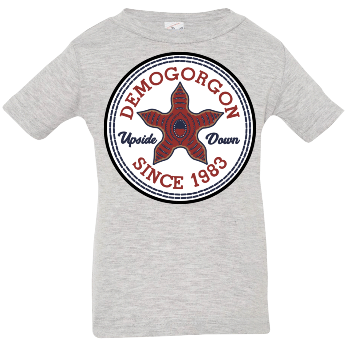 T-Shirts Heather Grey / 6 Months Demogorgon Infant Premium T-Shirt