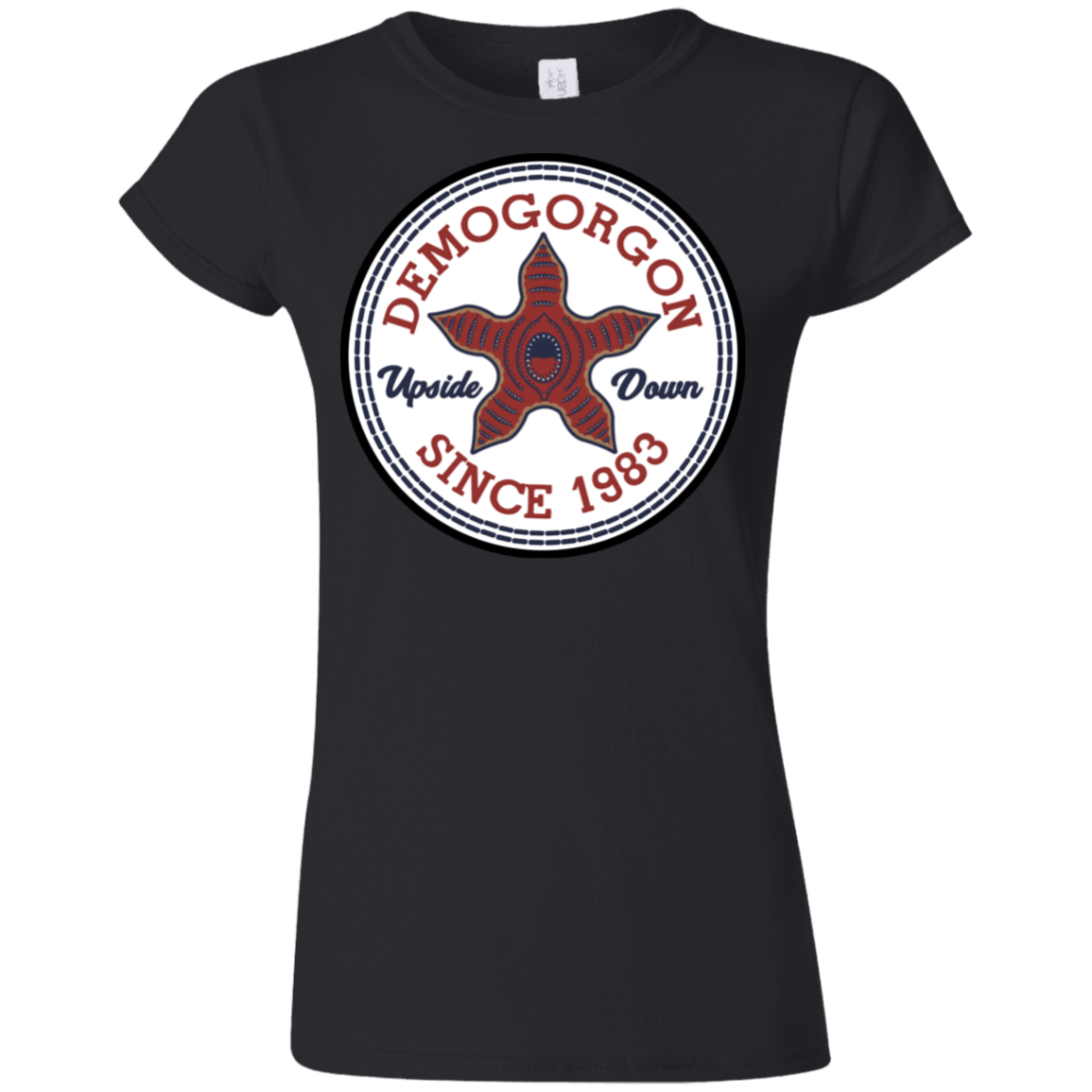 T-Shirts Black / S Demogorgon Junior Slimmer-Fit T-Shirt