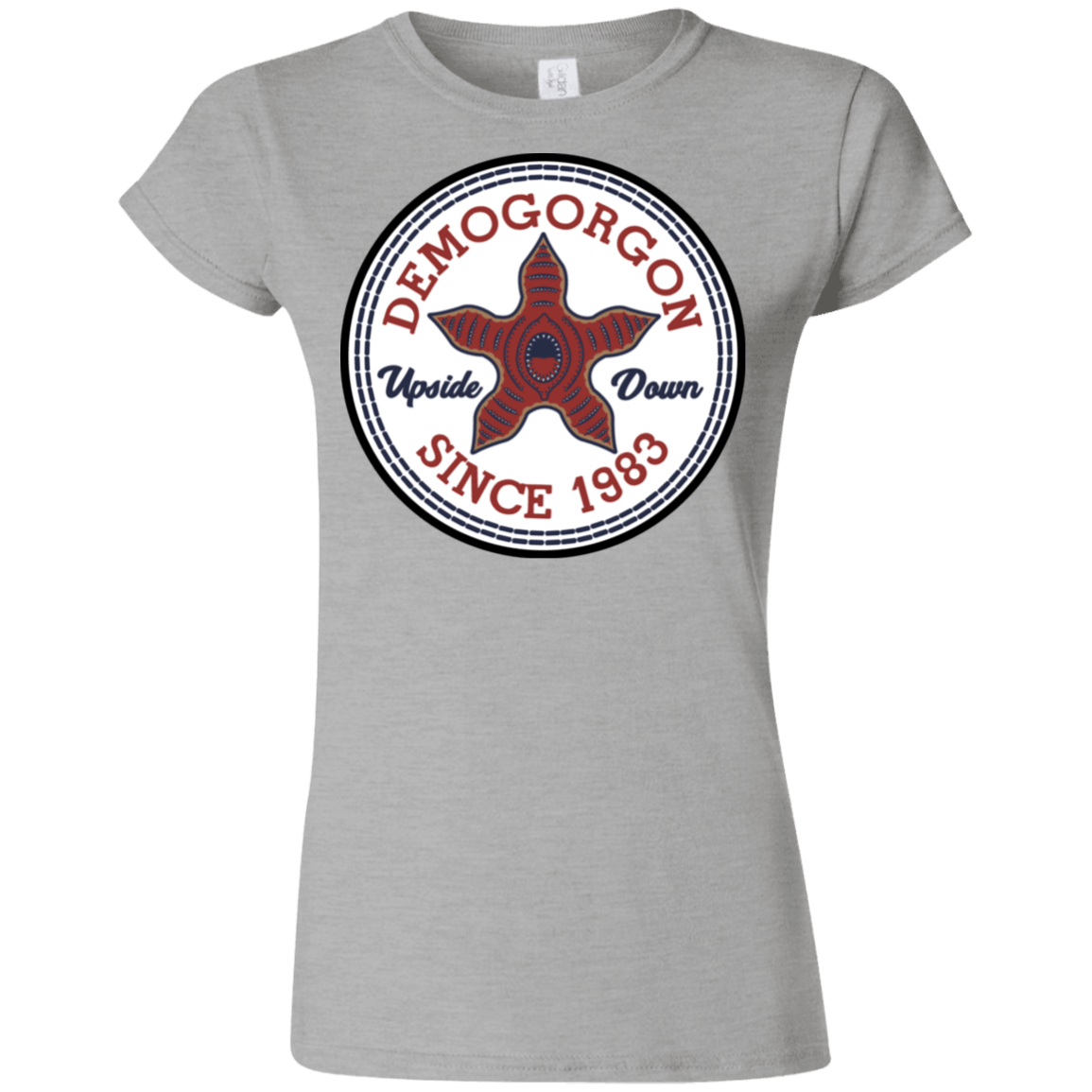 T-Shirts Sport Grey / S Demogorgon Junior Slimmer-Fit T-Shirt