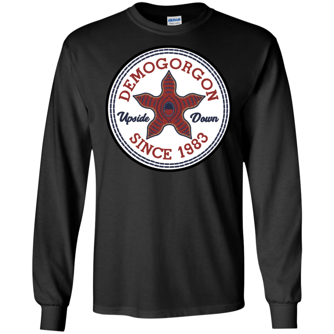 T-Shirts Black / S Demogorgon Men's Long Sleeve T-Shirt
