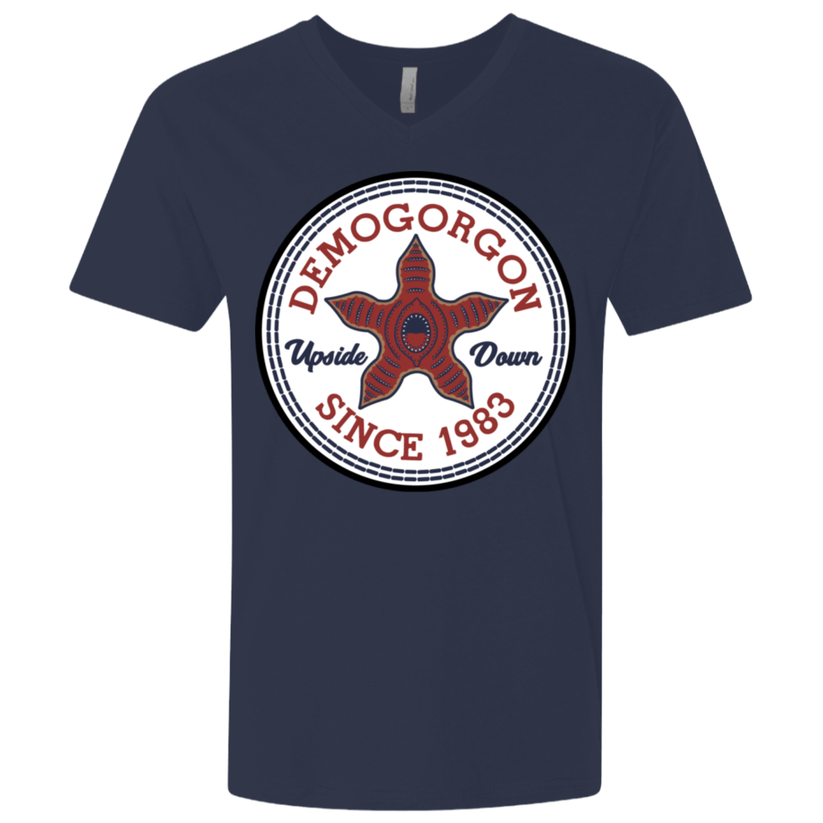 T-Shirts Midnight Navy / X-Small Demogorgon Men's Premium V-Neck