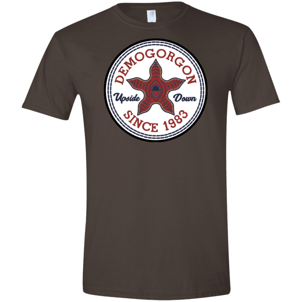 T-Shirts Dark Chocolate / S Demogorgon Men's Semi-Fitted Softstyle