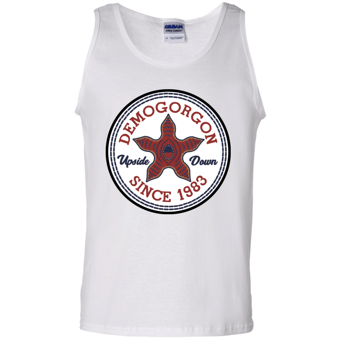 T-Shirts White / S Demogorgon Men's Tank Top