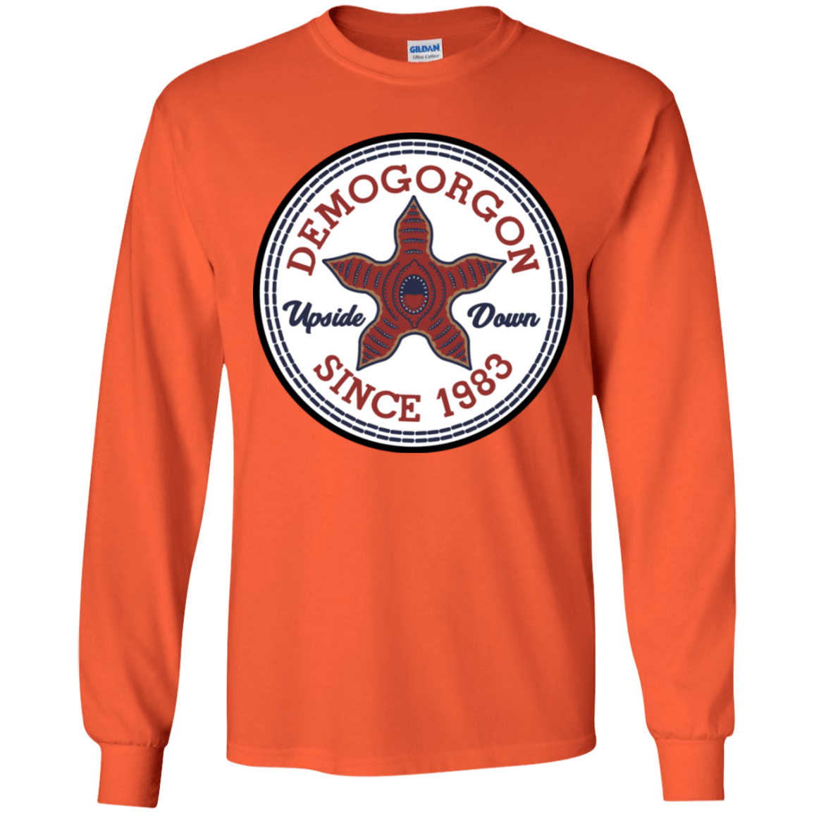 T-Shirts Orange / YS Demogorgon Youth Long Sleeve T-Shirt