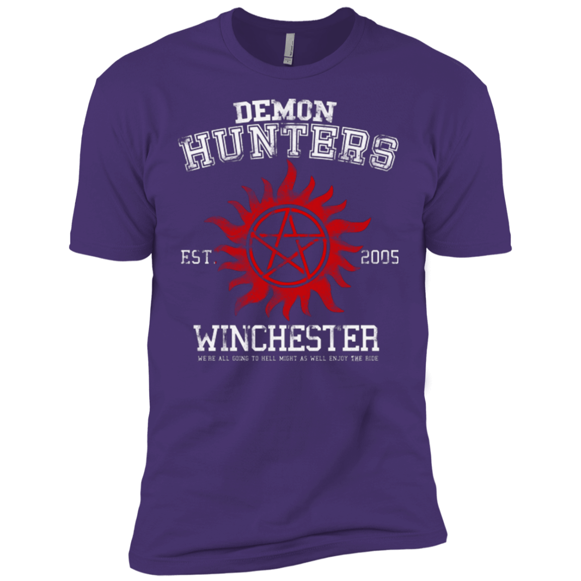 T-Shirts Purple / X-Small Demon Hunters Men's Premium T-Shirt