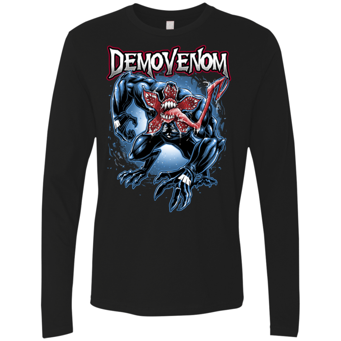 T-Shirts Black / S Demovenom Men's Premium Long Sleeve