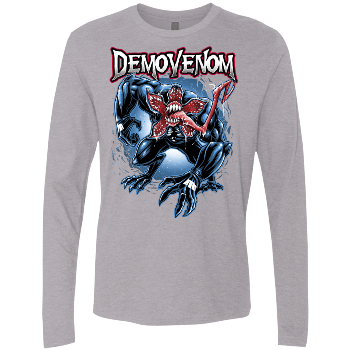T-Shirts Heather Grey / S Demovenom Men's Premium Long Sleeve