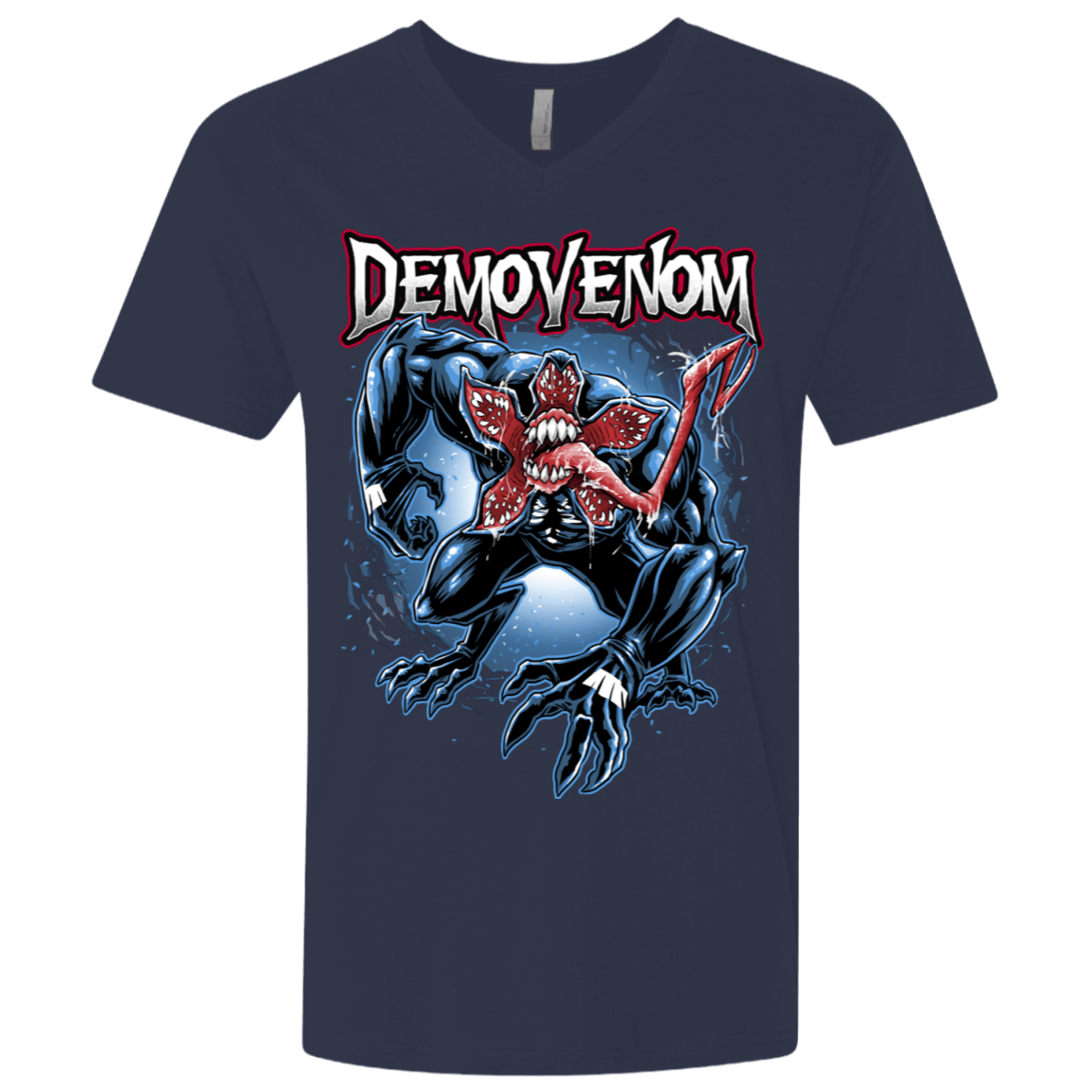 T-Shirts Midnight Navy / X-Small Demovenom Men's Premium V-Neck