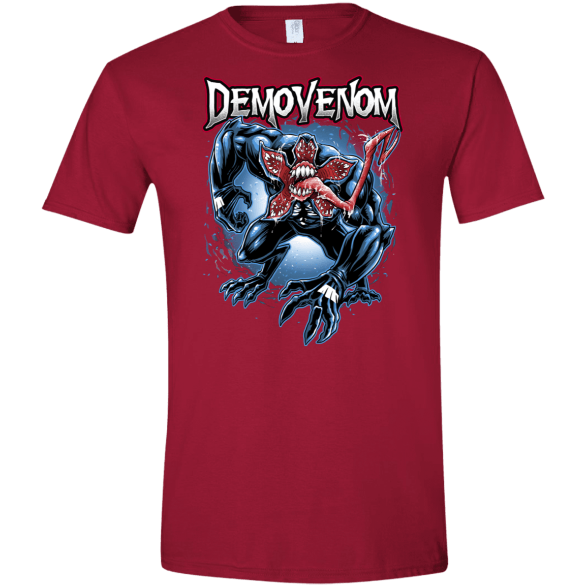 T-Shirts Cardinal Red / S Demovenom Men's Semi-Fitted Softstyle