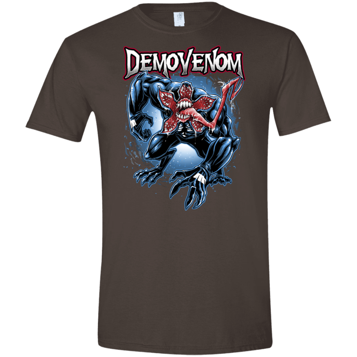 T-Shirts Dark Chocolate / S Demovenom Men's Semi-Fitted Softstyle