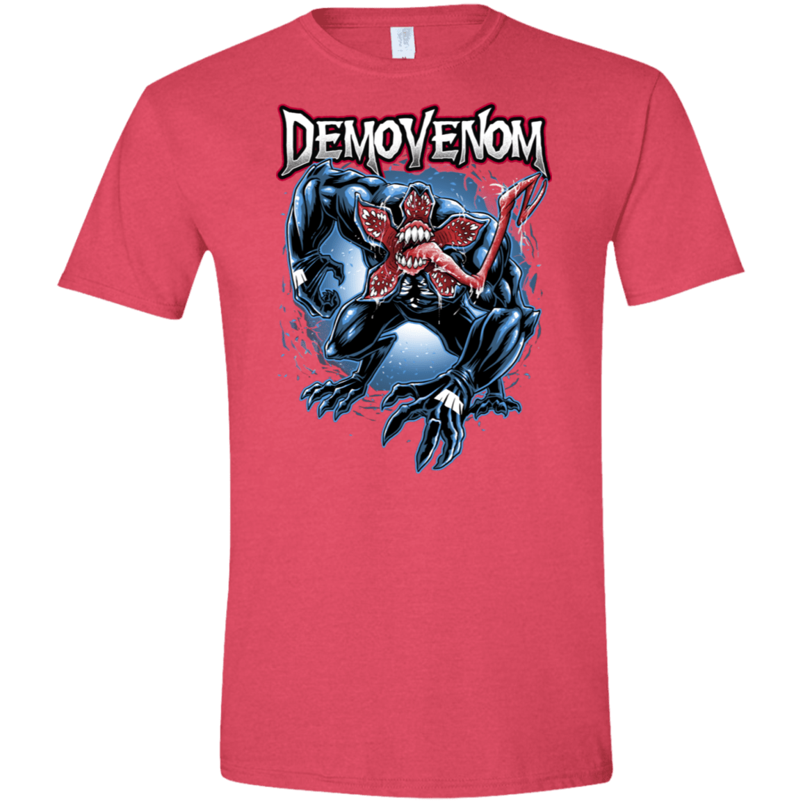 T-Shirts Heather Red / S Demovenom Men's Semi-Fitted Softstyle