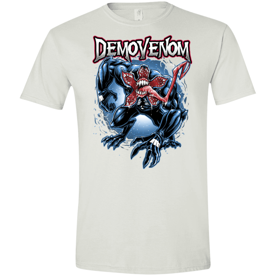 T-Shirts White / X-Small Demovenom Men's Semi-Fitted Softstyle