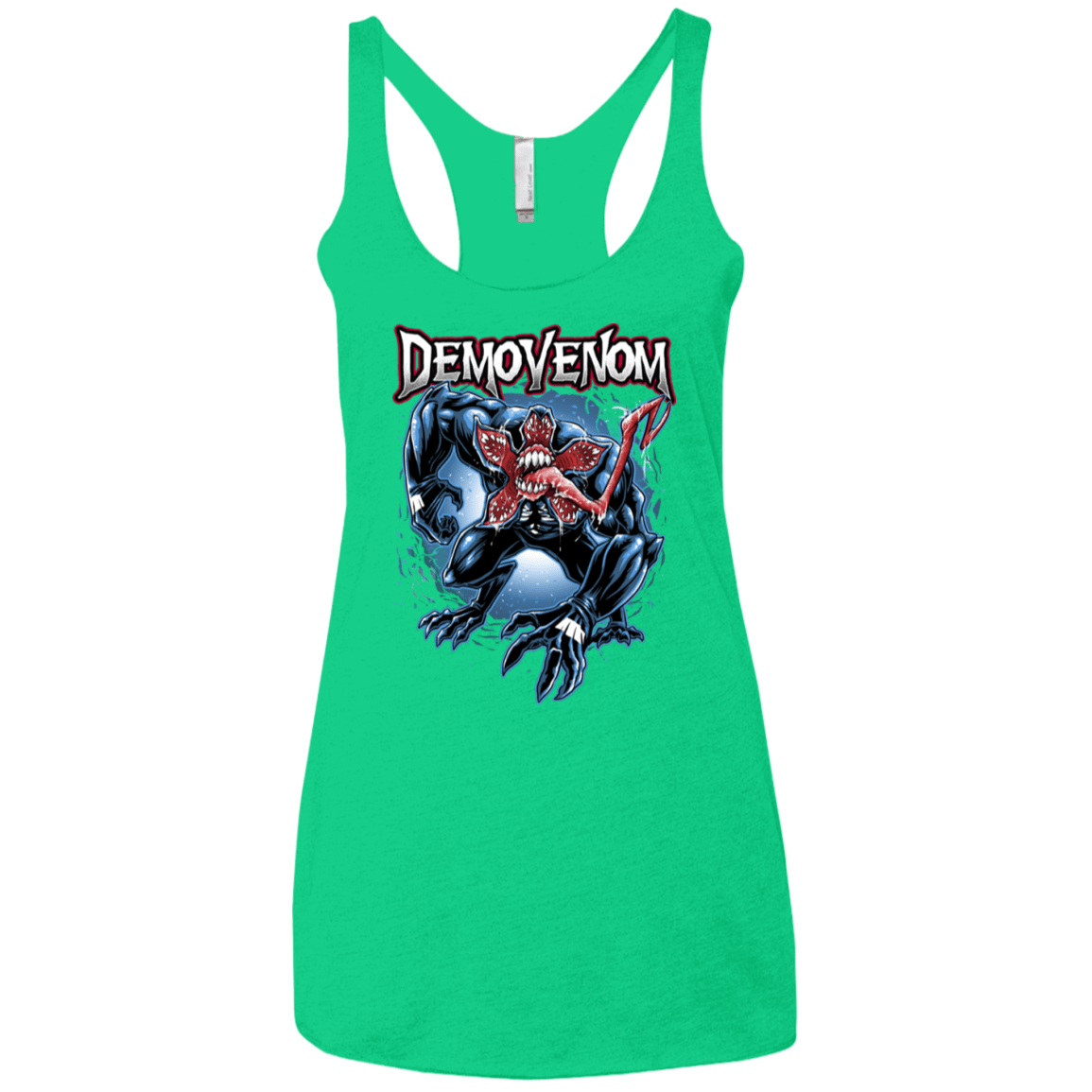 T-Shirts Envy / X-Small Demovenom Women's Triblend Racerback Tank