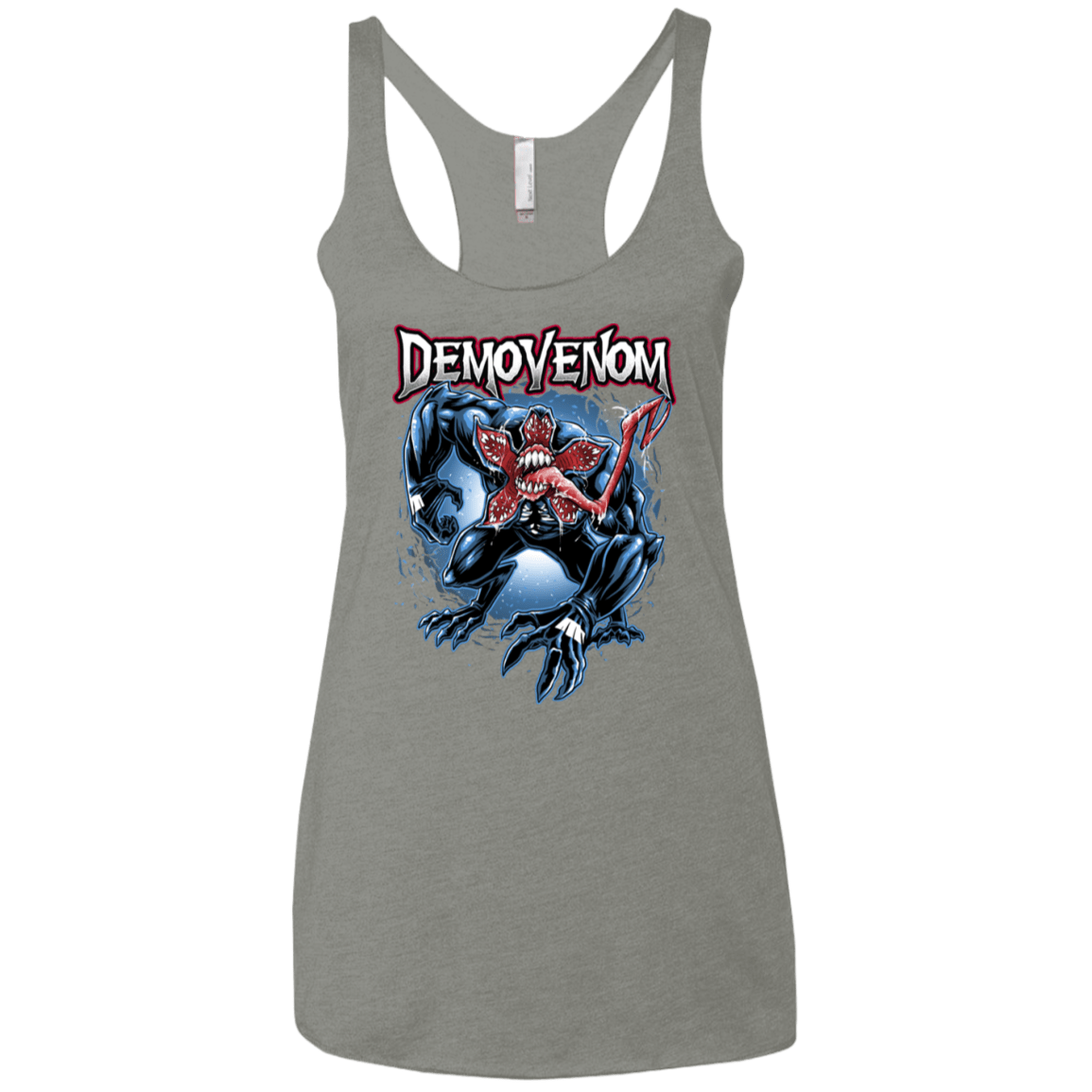 T-Shirts Venetian Grey / X-Small Demovenom Women's Triblend Racerback Tank