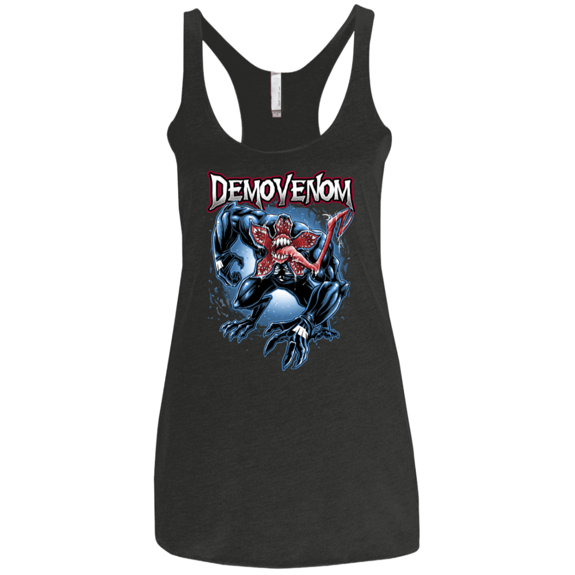 T-Shirts Vintage Black / X-Small Demovenom Women's Triblend Racerback Tank