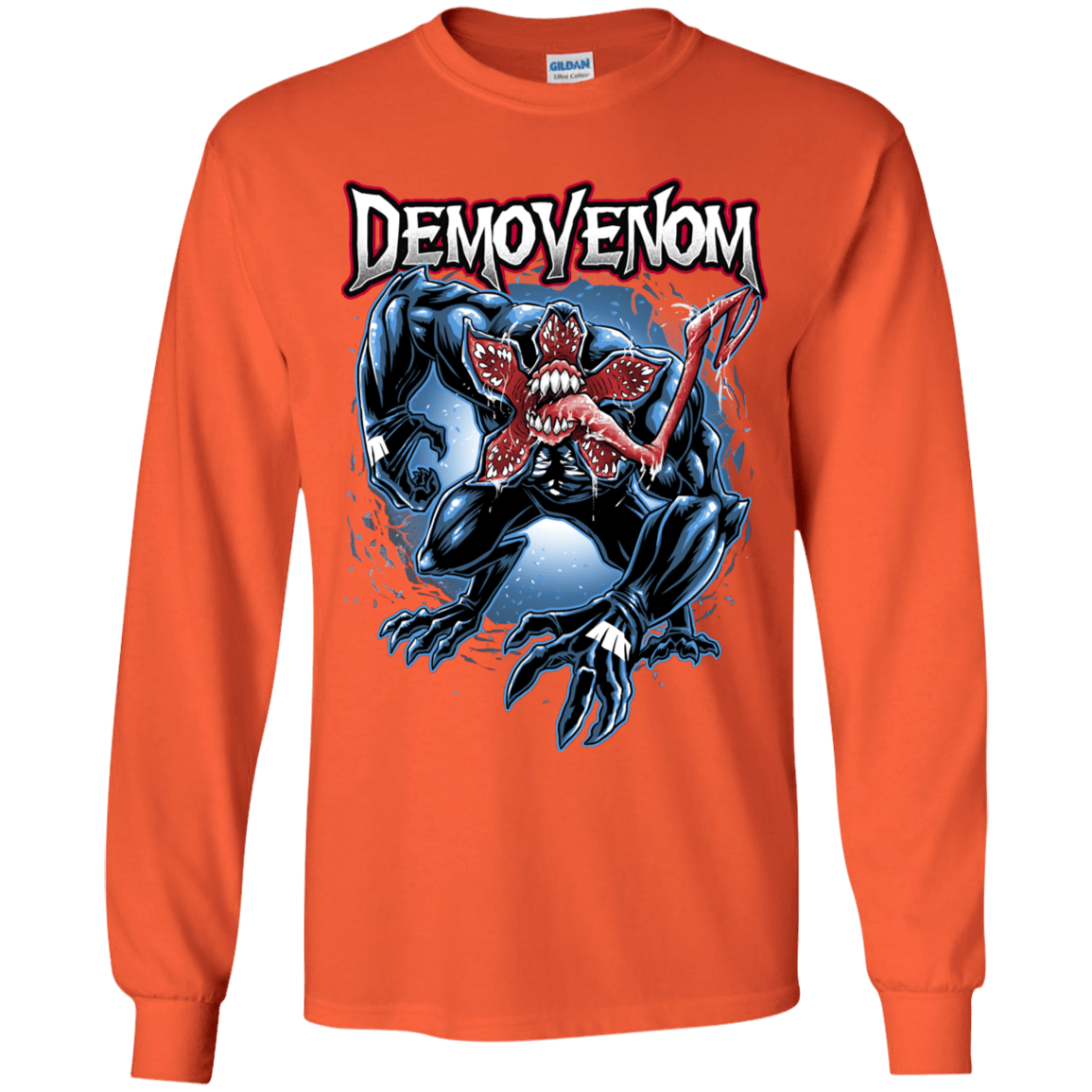 T-Shirts Orange / YS Demovenom Youth Long Sleeve T-Shirt