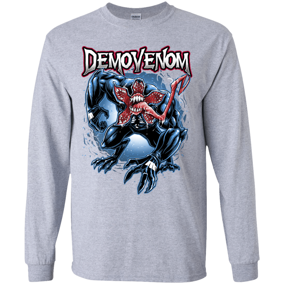 T-Shirts Sport Grey / YS Demovenom Youth Long Sleeve T-Shirt