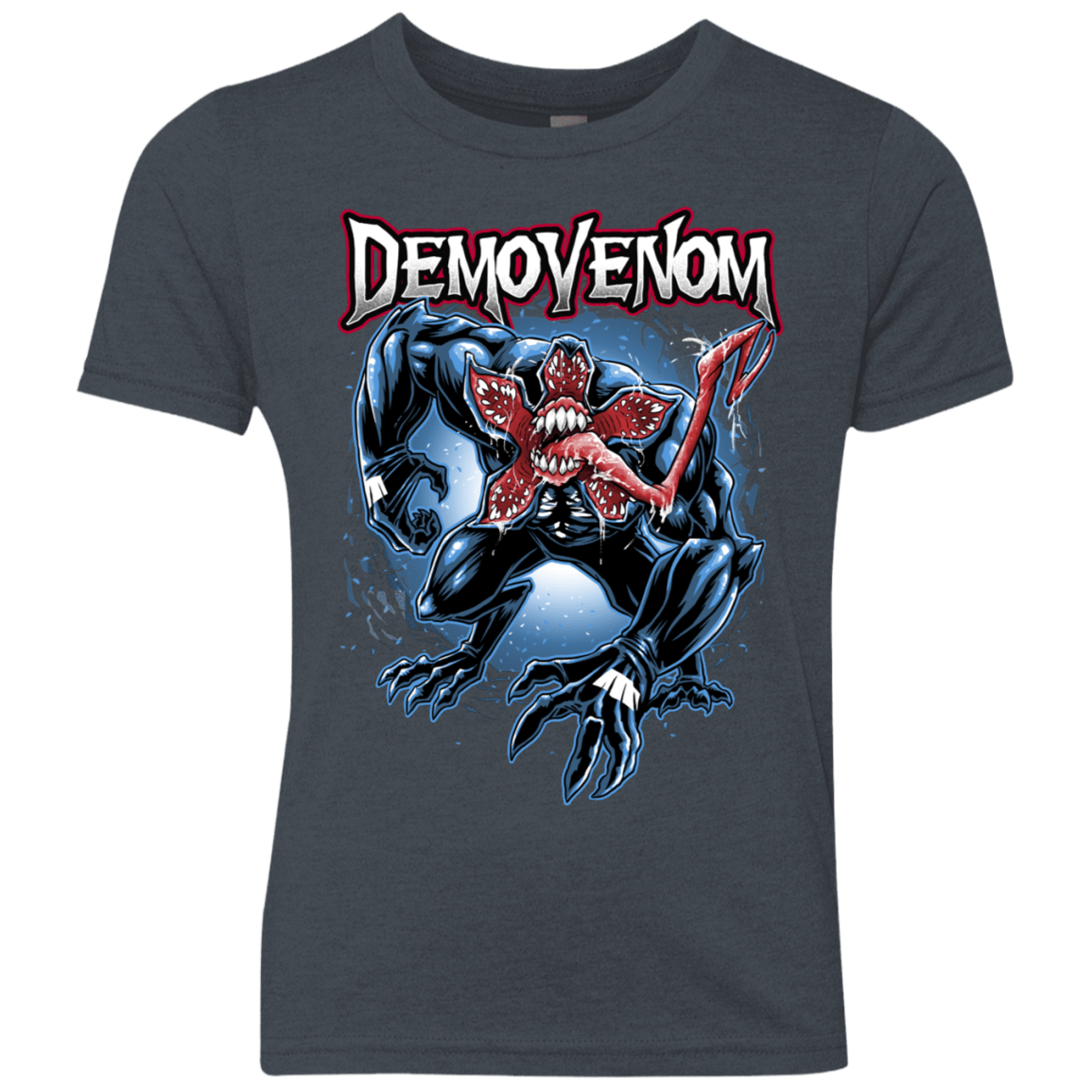 T-Shirts Vintage Navy / YXS Demovenom Youth Triblend T-Shirt