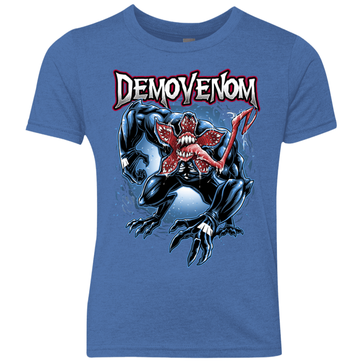 T-Shirts Vintage Royal / YXS Demovenom Youth Triblend T-Shirt