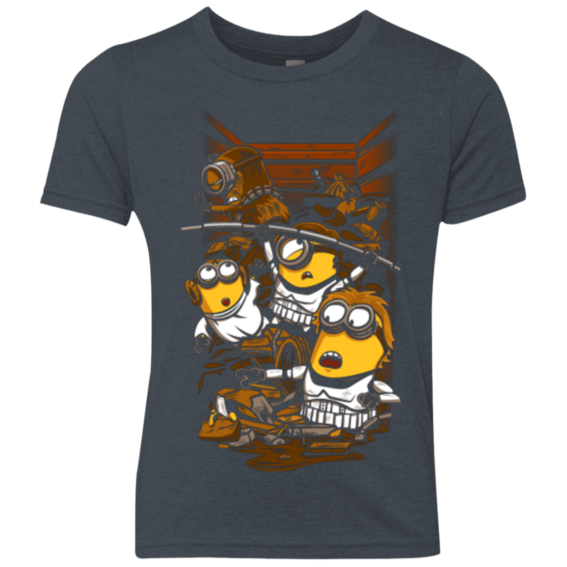 T-Shirts Vintage Navy / YXS Despicable Rebels Youth Triblend T-Shirt