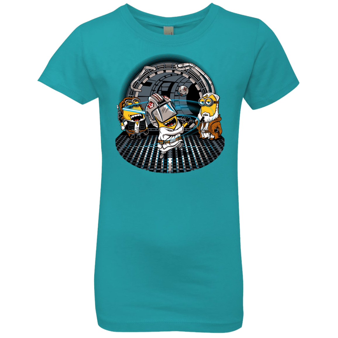 T-Shirts Tahiti Blue / YXS Despicable Training Girls Premium T-Shirt