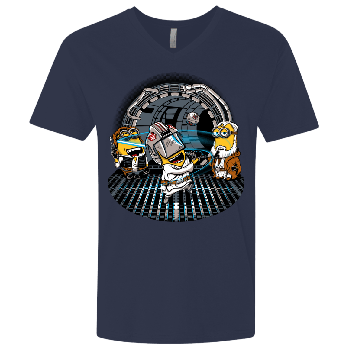 T-Shirts Midnight Navy / X-Small Despicable Training Men's Premium V-Neck