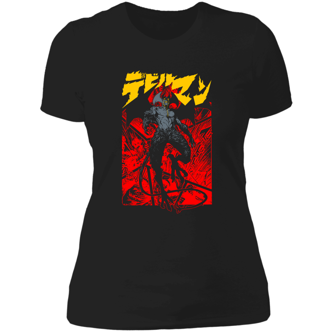 T-Shirts Black / X-Small Devilman Rising Women's Premium T-Shirt
