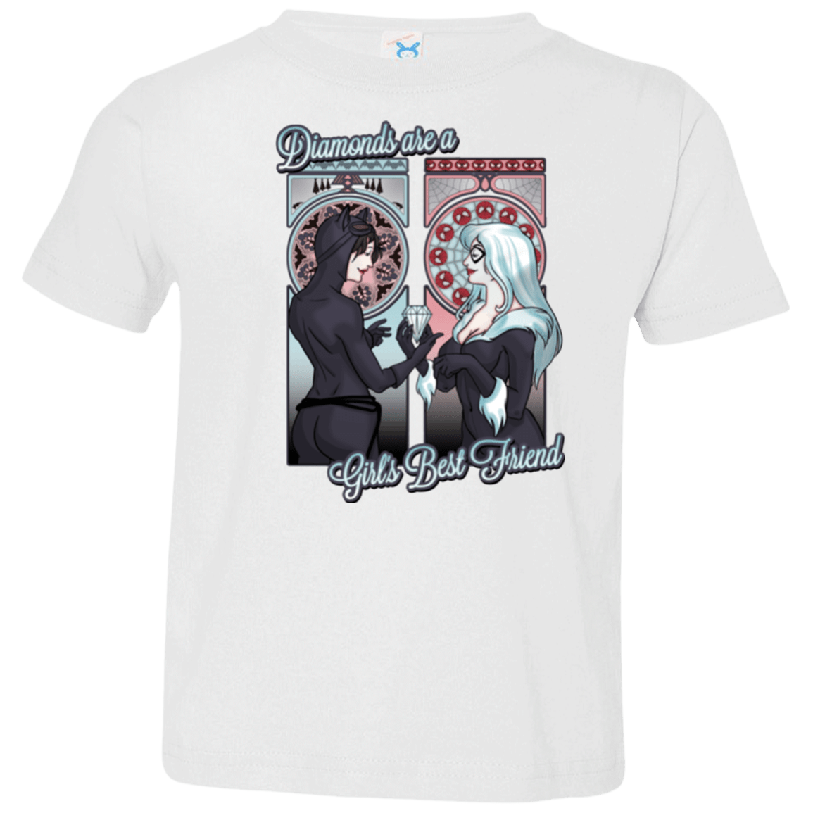 T-Shirts White / 2T Diamonds are a Girl's Best Friend Toddler Premium T-Shirt