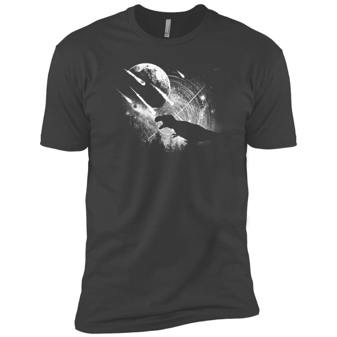 T-Shirts Heavy Metal / X-Small Dino death Men's Premium T-Shirt