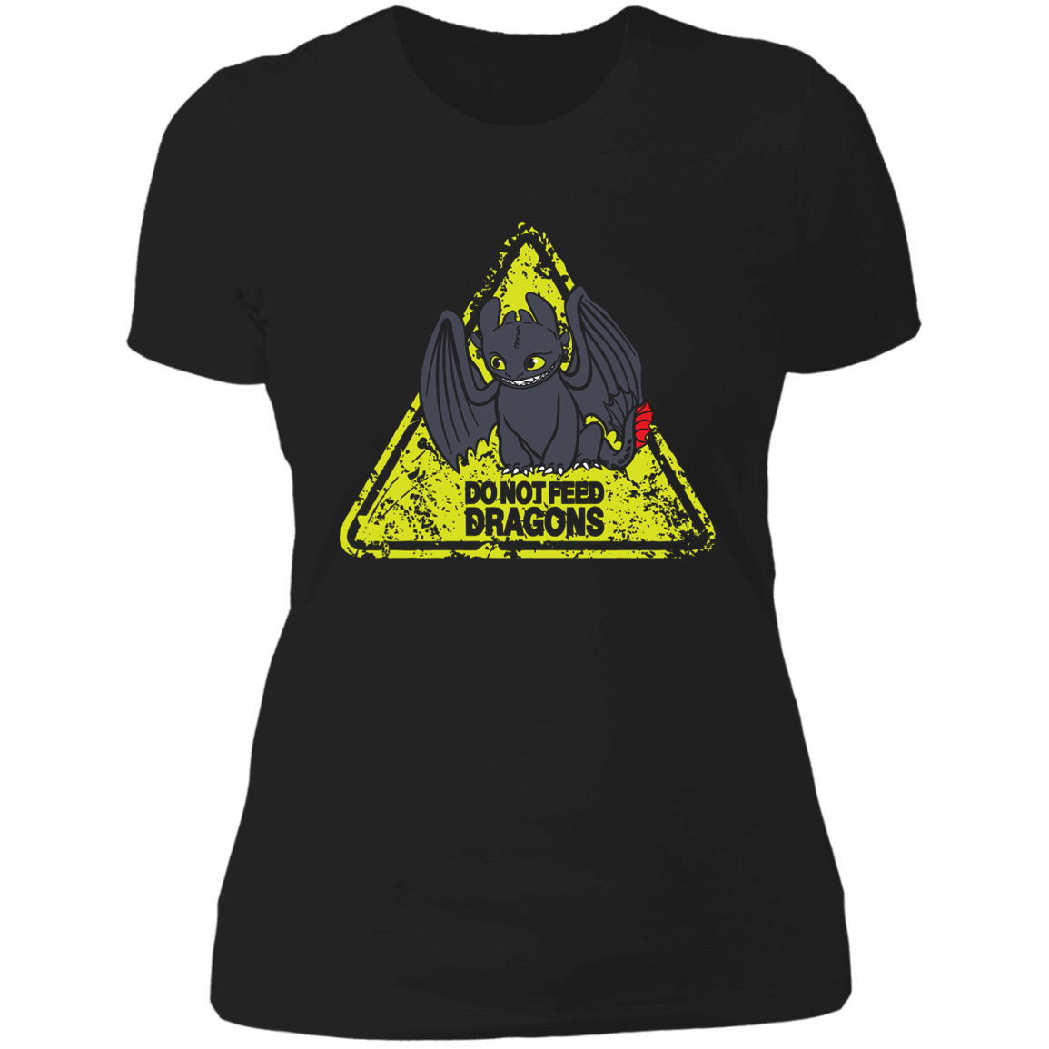 T-Shirts Black / X-Small Do Not Feed Dragons Women's Premium T-Shirt