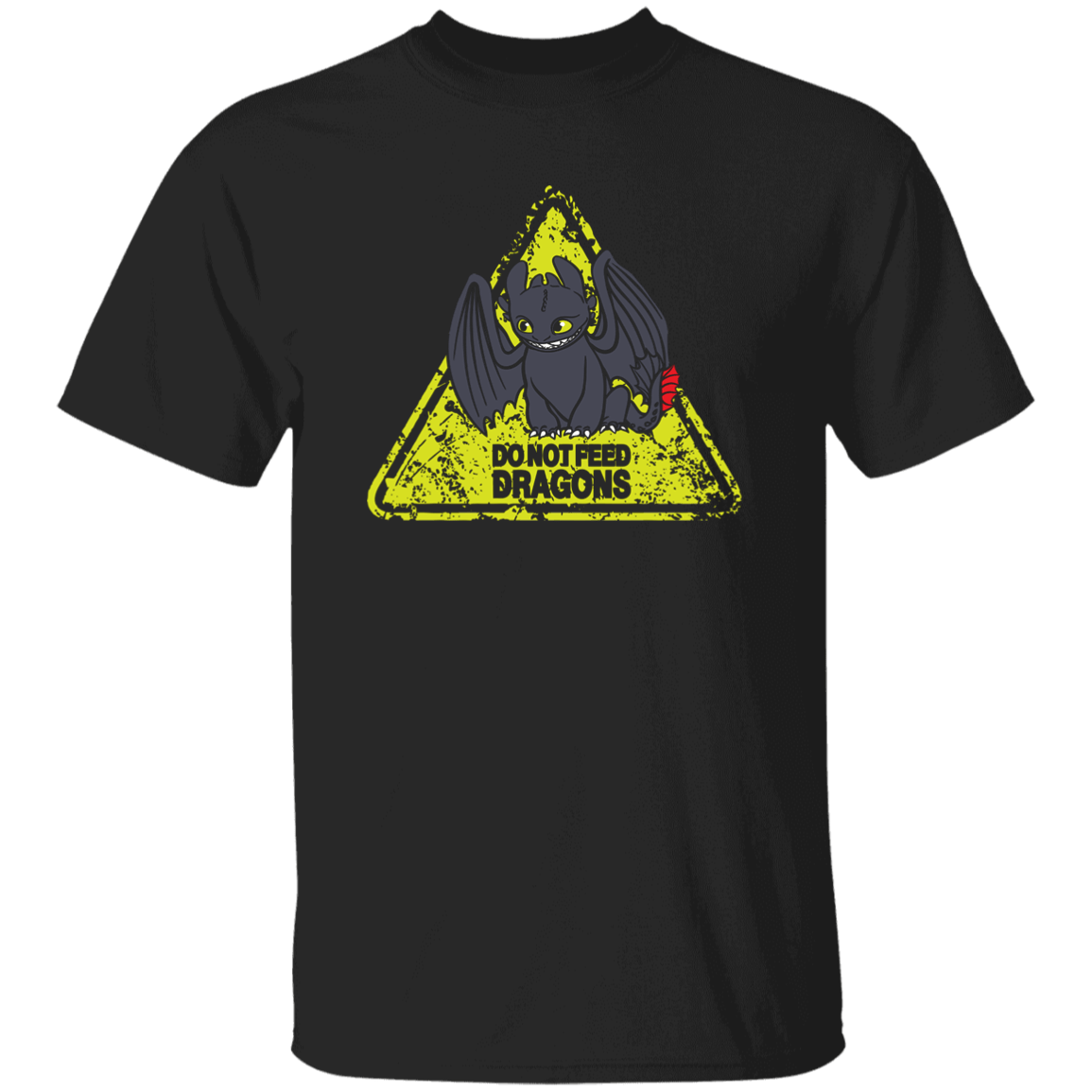 T-Shirts Black / YXS Do Not Feed Dragons Youth T-Shirt